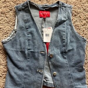 Guess Women’s Denim Vest